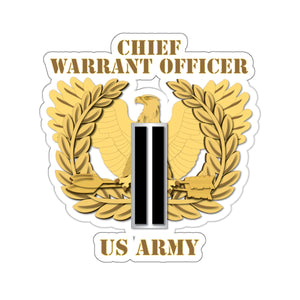 Kiss-Cut Stickers - Emblem - Warrant Officer - CW6 X 300