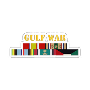 Kiss-Cut Stickers - Gulf War w GULF SVC