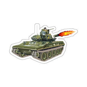 Kiss-Cut Stickers - M551 Sheridan - Firing wo Txt