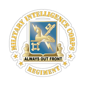 Kiss-Cut Stickers - Military Intelligence Corps Regiment X 300