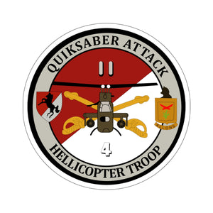 Kiss-Cut Stickers - Quicksaber Attack - Helicopter Troop