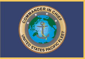 Rectangle Flags - Commander In Chief - US Pacific Fleet X 300