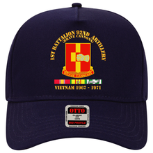 Load image into Gallery viewer, Baseball Cap - 1st Bn 92nd Artillery - Vietnam 1967 - 1971 w VN SVC
