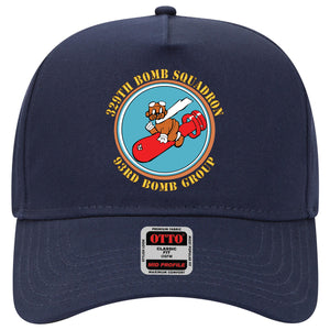 Baseball Cap - 329th Bomb Squadron,93rd Bomb Group - WWII - USAAF