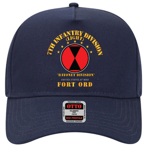 Baseball Cap - 7th Infantry Division - Ft Ord