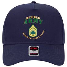 Load image into Gallery viewer, Baseball Cap - Army - ARMY -  SFC - Retired
