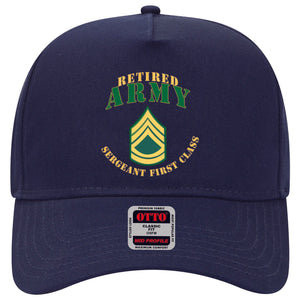 Baseball Cap - Army - ARMY -  SFC - Retired