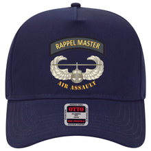 Load image into Gallery viewer, Baseball Cap - Rappel Master Tab w Air Assault Badge
