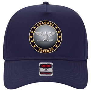 Baseball Cap - Army - Colonel Veteran