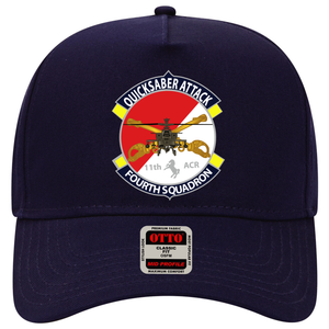 Baseball Cap - Quicksaber - 4th Squadron - SSI