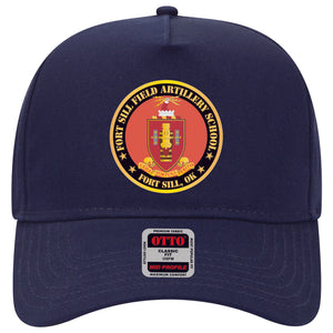 Baseball Cap - Fort Sill Field Artillery School, COA Fort Sill, OK X 300