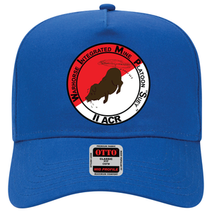 Baseball Cap - SSI - Warhorse - Integrated - Mine - Platoon - Suey,11th  Armored Cavalry Regiment X 300