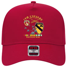 Load image into Gallery viewer, Baseball Cap - 7th Cavalry (Air Cav) - 1st  Cav Division w SVC
