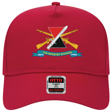 Load image into Gallery viewer, Baseball Cap - 7th Infantry Division - DUI w Br - Ribbon X 300
