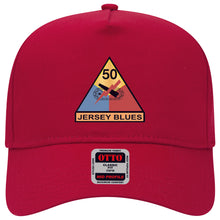 Load image into Gallery viewer, Baseball Cap - 50th Armored Division - Jersey Blues wo Txt X 300
