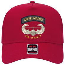 Load image into Gallery viewer, Baseball Cap - Rappel Master Tab w Air Assault Badge
