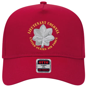 Baseball Cap - USAF - Lieutenant Colonel - LTC X 300