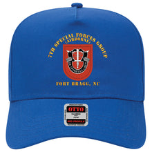 Load image into Gallery viewer, Baseball Cap - 7th Special Forces Group w Flash - FBNC
