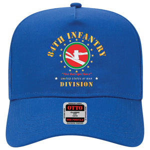 Baseball Cap - 84th Infantry Division - The Railsplitters wo DS X 300