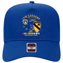 Load image into Gallery viewer, Baseball Cap - 7th Cavalry (Air Cav) - 1st  Cav Division w SVC
