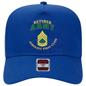 Baseball Cap - Army - ARMY -  SFC - Retired