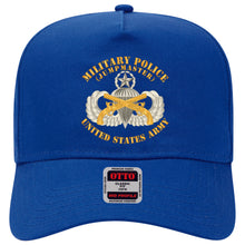 Load image into Gallery viewer, Baseball Cap - Military Police Branch w Jumpmaster Airborne Badge
