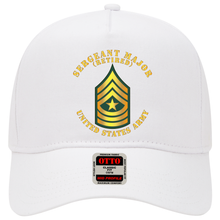 Load image into Gallery viewer, Baseball Cap - Army - Sergeant Major - SGM - Retired
