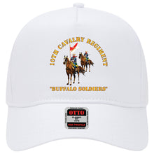 Load image into Gallery viewer, Baseball Cap - 10th Cavalry Regiment w Cavalrymen - Buffalo Soldiers
