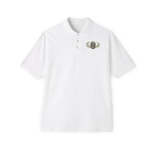 Load image into Gallery viewer, Men&#39;s Piqué Polo - Airborne Badge - SF - DUI
