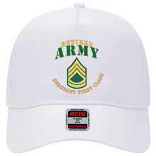 Load image into Gallery viewer, Baseball Cap - Army - ARMY -  SFC - Retired
