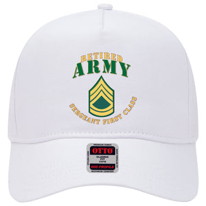 Baseball Cap - Army - ARMY -  SFC - Retired