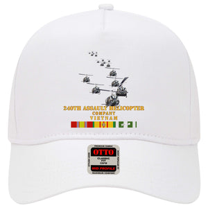 Baseball Cap - 240th Assault Helicopter Co w VN SVC V