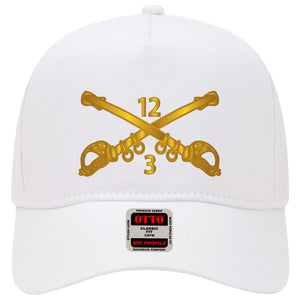 Baseball Cap - 3rd Squadron - 12th Cavalry Branch wo Txt