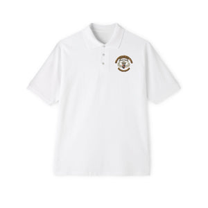 Men's Piqué Polo - 5th SFG - Airborne Badge - Vietnam Veteran