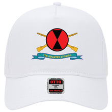 Load image into Gallery viewer, Baseball Cap - 7th Infantry Division - SSI w Br - Ribbon X 300
