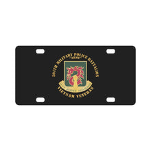 Load image into Gallery viewer, DUI - 504th Military Police Battalion wo SVC Ribbon X 300 Classic License Plate
