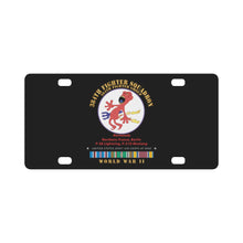 Load image into Gallery viewer, 384th Fighter Squadron - 364th Fighter Group - Campaigns, WWII EUR SVC X 300 Classic License Plate
