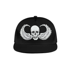 Load image into Gallery viewer, Skull Kap - Winged Skull - Airborne - Death from Above - hat
