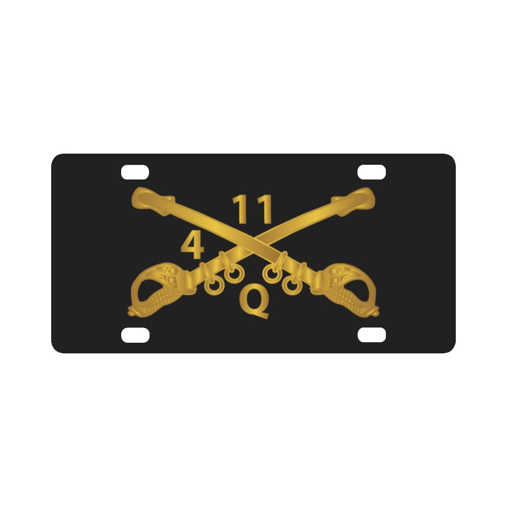 ATK Helicopter Troop - Q - 4 - 11th ACR - Branch X 300 Classic License Plate