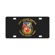 Load image into Gallery viewer, 21st Cavalry Brigade - DUI - Air Combat - US Army X 300 Classic License Plate
