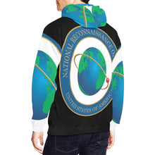 Load image into Gallery viewer, Men&#39;s All Over Print Hoodie (USA Size) (Model H13) - National Reconnaissance Office (NRO)
