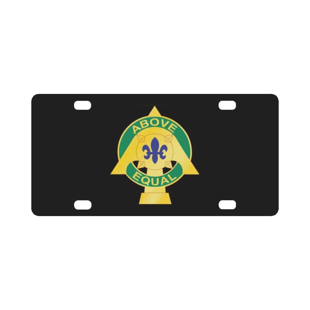 110th Armor Regiment - DUI wo Txt X 300 Classic License Plate