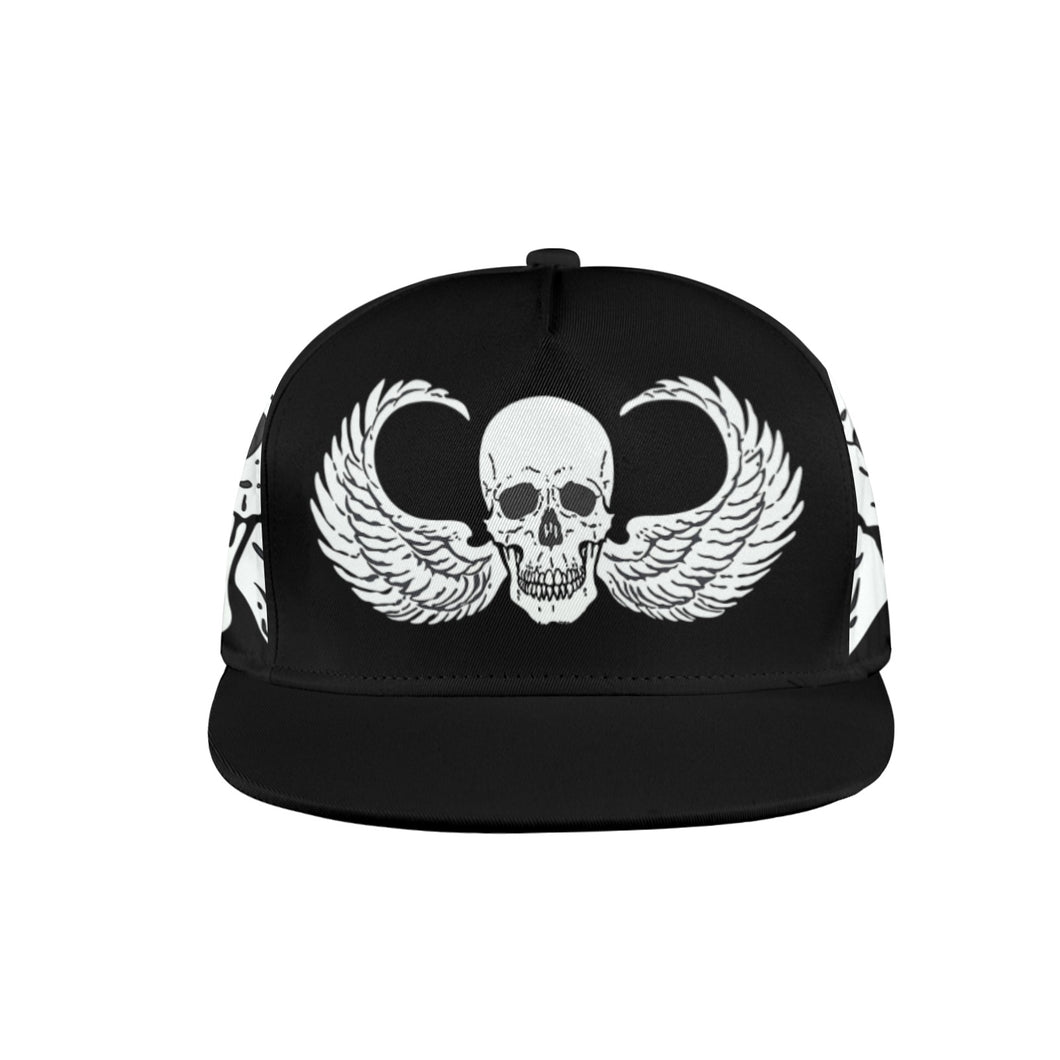 Skull Kap - Winged Skull - Death from Above - All Over Print - Hat