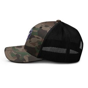 Camouflage trucker hat - Army - 11th Airborne Division wo txt