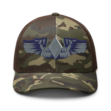 Load image into Gallery viewer, Camouflage trucker hat - AAC - WASP Wing wo Txt
