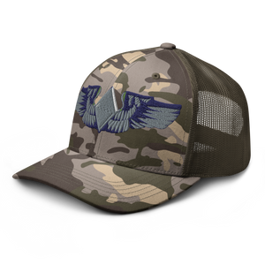 Camouflage trucker hat - AAC - WASP Wing wo Txt