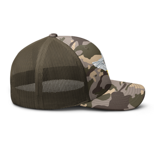 Camouflage trucker hat - Vietnam - Vietnam Airborne Qualification Badge X 300