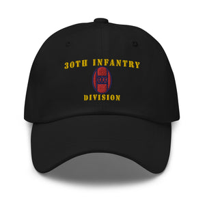 Dad hat - Army - 30th Infantry Division X 300 - Hat