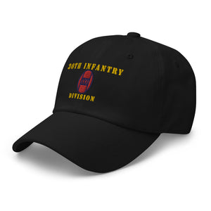 Dad hat - Army - 30th Infantry Division X 300 - Hat