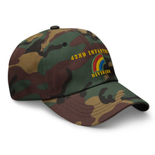 Load image into Gallery viewer, Dad hat - Army - 42nd Infantry Division X 300 - Hat
